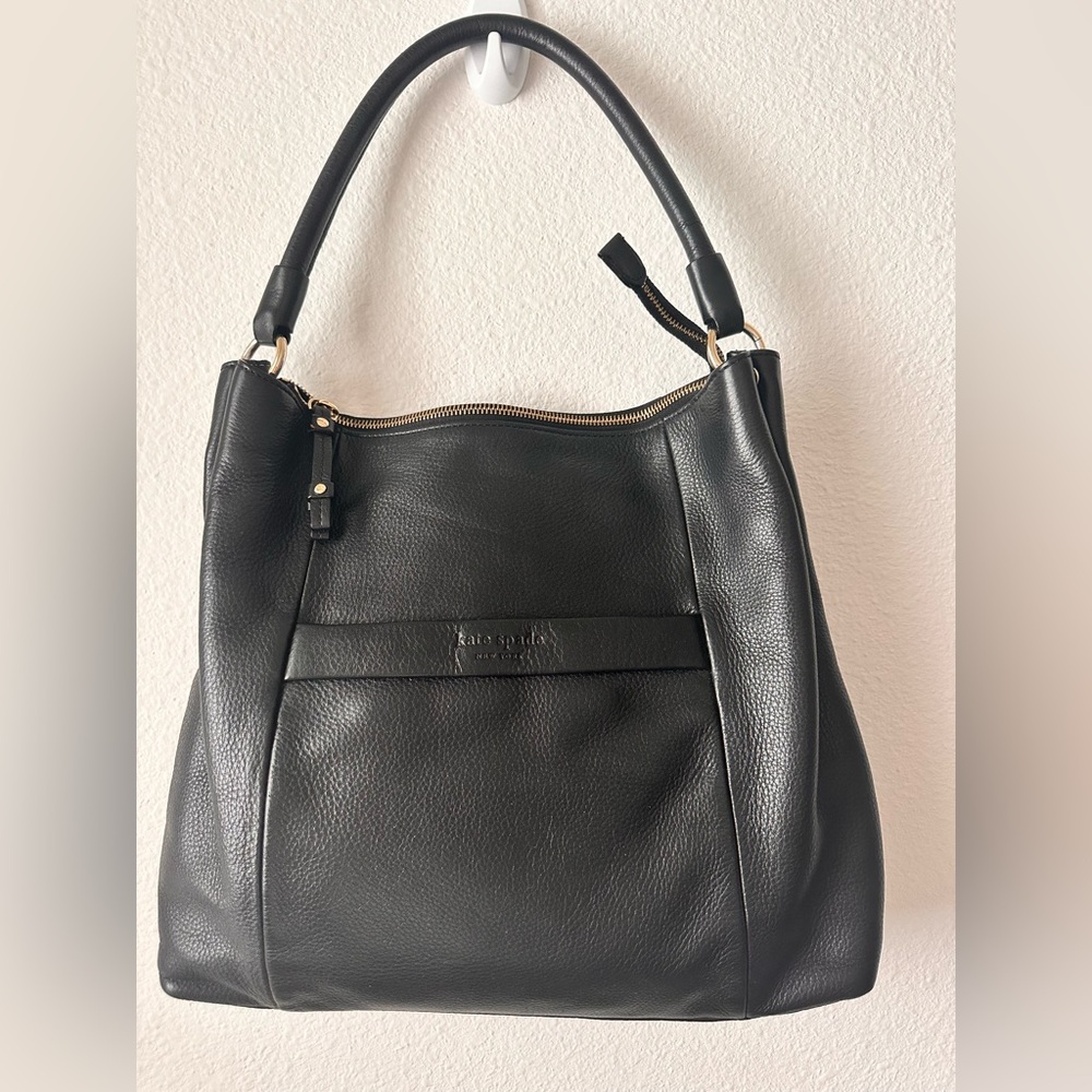 Kate Spade NY Leather Shoulder Bag Black with dust bag
